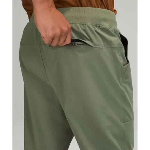 Lululemon Athletica ABC Jogger Warpstreme Green Pants Men's Size Small - Picture 2 of 4
